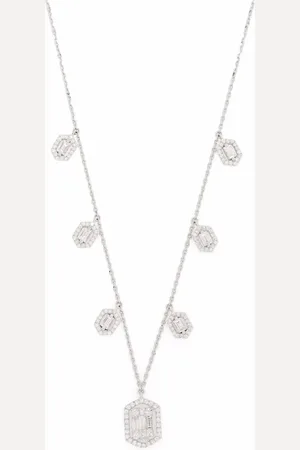 DJULA 18kt white gold Sparkle n??3 diamond choker