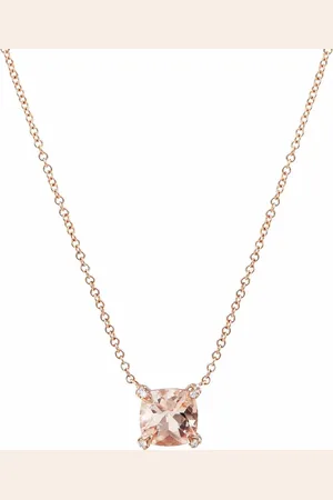 David Yurman 18kt rose gold and sterling silver Petite Chatelaine necklace