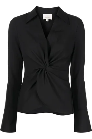 Cinq A Sept Mckenna knot-detail shirt