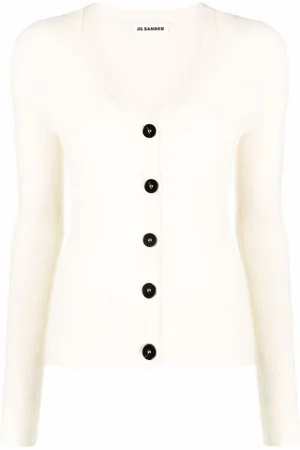 Jil Sander Button-up knitted cardigan
