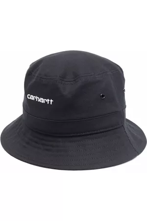 Carhartt Men Hats - Logo-embroidered cotton bucket hat