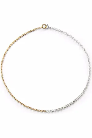 NORMA JEWELLERY Tucana two-tone necklace