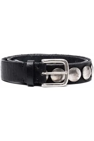 Golden Goose Studded buckle belt