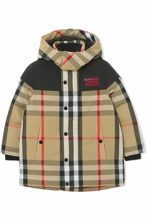 Burberry Detachable hood padded jacket