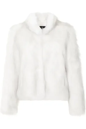 Unreal Fur Fur Delish high-neck jacket