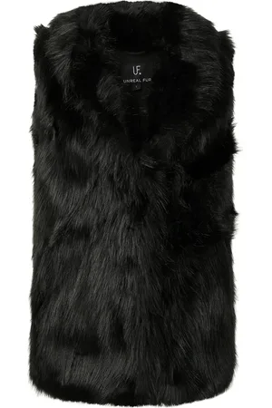 Unreal Fur Rose premium faux fur gilet