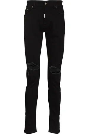 Represent Destroyer distressed-effect slim jeans
