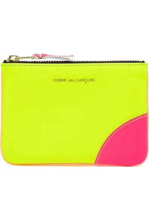 Comme des Garçons Super Fluo leather pouch