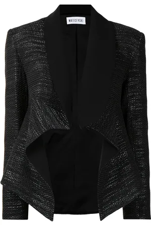 MATICEVSKI Draped blazer jacket