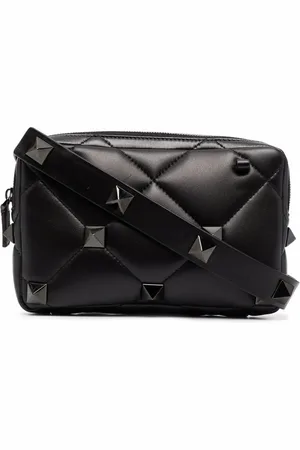 VALENTINO GARAVANI Roman Stud diamond-quilted shoulder bag