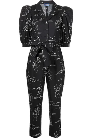LHD Casitas illustration-print jumpsuit