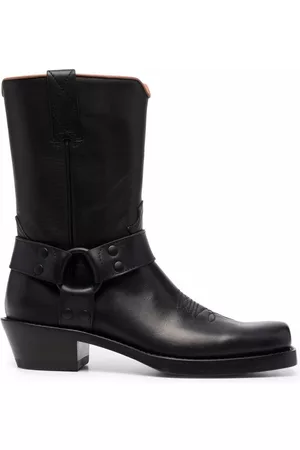 Buttero Embroidered ankle boots