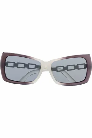 Linda Farrow Gradient-effect square frame sunglasses