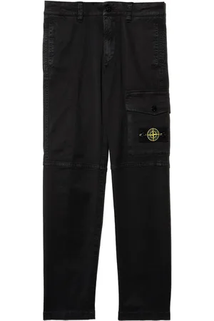 Stone Island Logo-patch cargo trousers