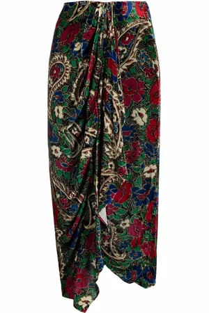 Isabel Marant Breenea paisley-print skirt