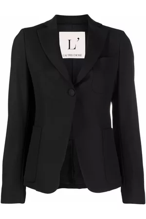 L'Autre Chose Women Blazers - Long sleeved stretch-design blazer