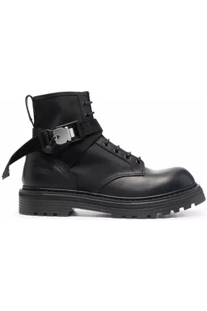 Premiata Panelled leather ankle boots
