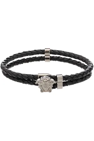 VERSACE La Medusa leather bracelet