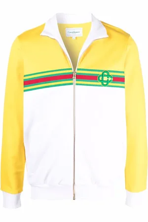 Casablanca Colour-block zipped jacket