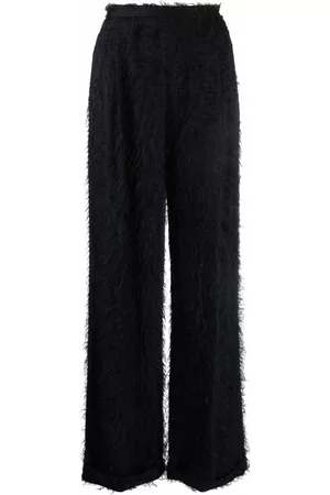 Gianfranco Ferré Women Pants - 1990s brushed high-waisted trousers