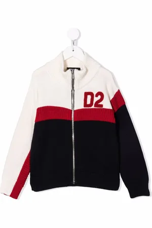 Dsquared2 Logo zipped cardigan
