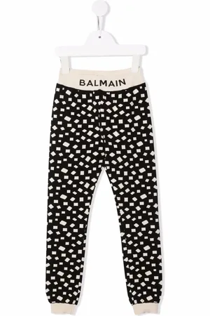 Balmain Geometric print track pants