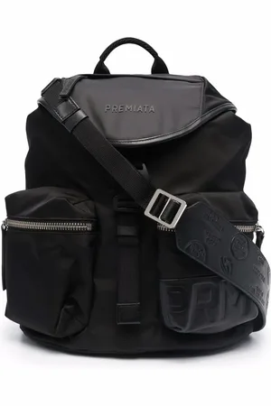 Premiata Lyn logo-print backpack
