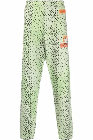 Heron Preston Abstract-spot track pants