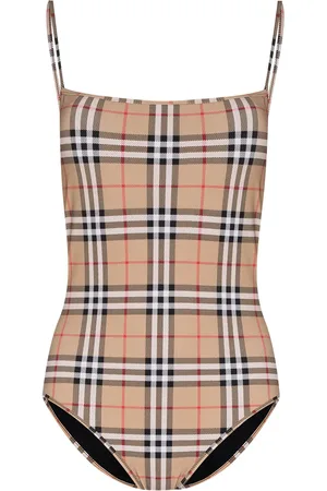 Burberry Vintage Check pattern swimsuit
