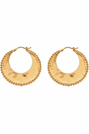 Monica Vinader Deia beaded hoop earrings