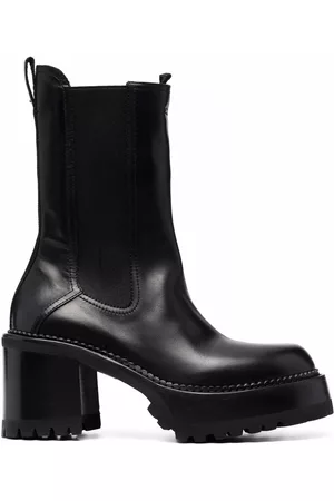 Premiata Women Boots - Chunky-sole slip-on boots