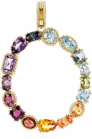 Dolce & Gabbana 18kt yellow O letter pendant
