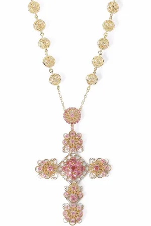 Dolce & Gabbana Pizzo 18kt yellow tourmaline necklace