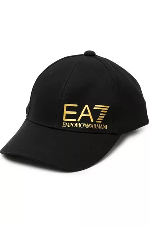 EA7 Logo-print baseball cap