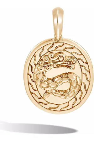 John Hardy 18kt yellow Legends Naga pendant