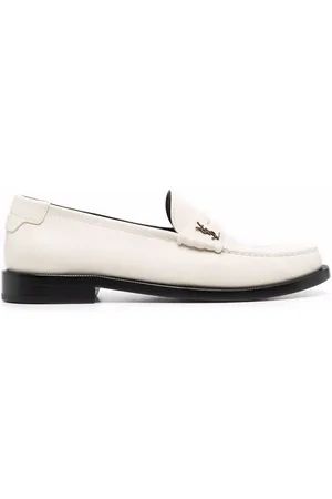Saint Laurent Monogram plaque loafers