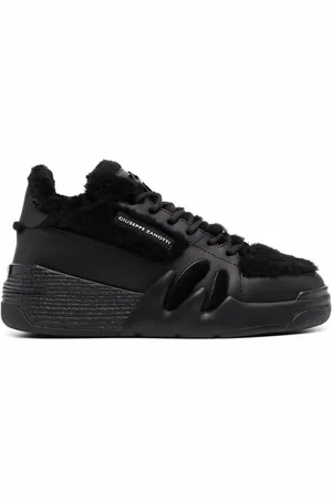 Giuseppe Zanotti Talon shearling-trim high-top sneakers
