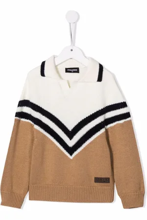 Dsquared2 Two-tone knitted jumper