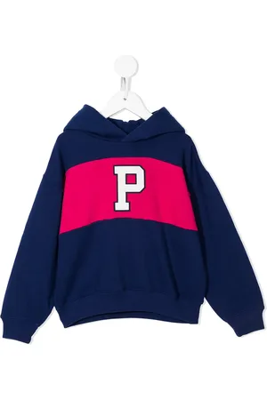 Ralph Lauren Logo-print colour-block hoodie