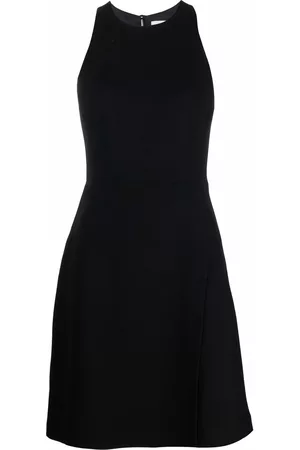 L'Autre Chose Women Midi Dresses - Round neck sleeveless midi dress