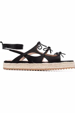 Scarosso X Paula Cademartori leather sandals