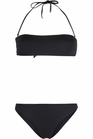 Manokhi Halterneck bandeau-style bikini set