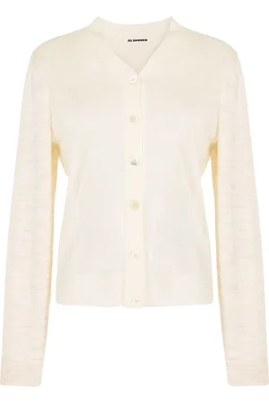 Jil Sander Sheer panel cardigan
