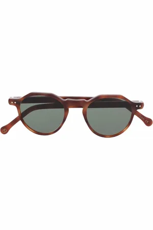 LESCA Icon round-frame sunglasses