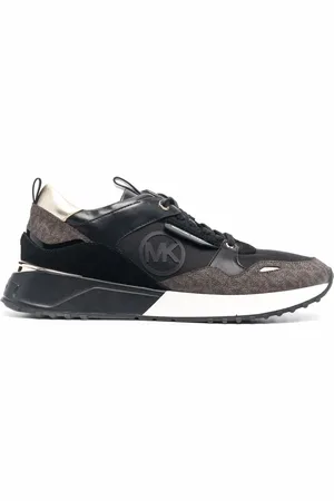 Michael Kors Theo monogram-print low-top sneakers