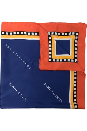 ROMEO HUNTE X Tommy Hilfiger logo-print silk bandana