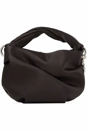 Jimmy Choo Bonny satin-finish tote bag