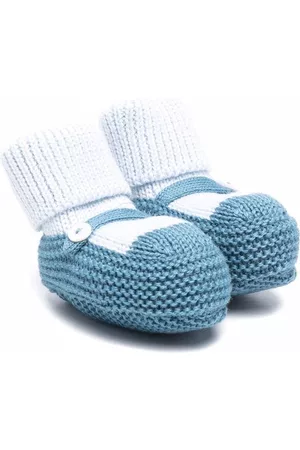 Little Bear Flip Flops - Virgin wool knitted slippers