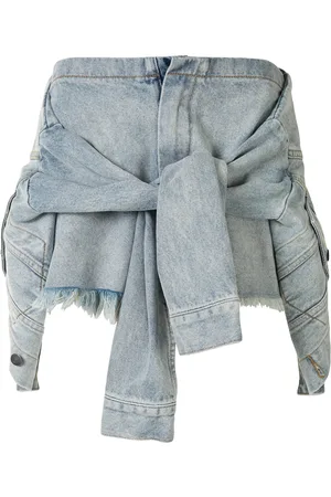 HACULLA Overlock denim shorts