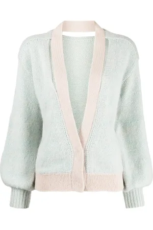 Onefifteen X Beyond The Radar contrast trim cardigan